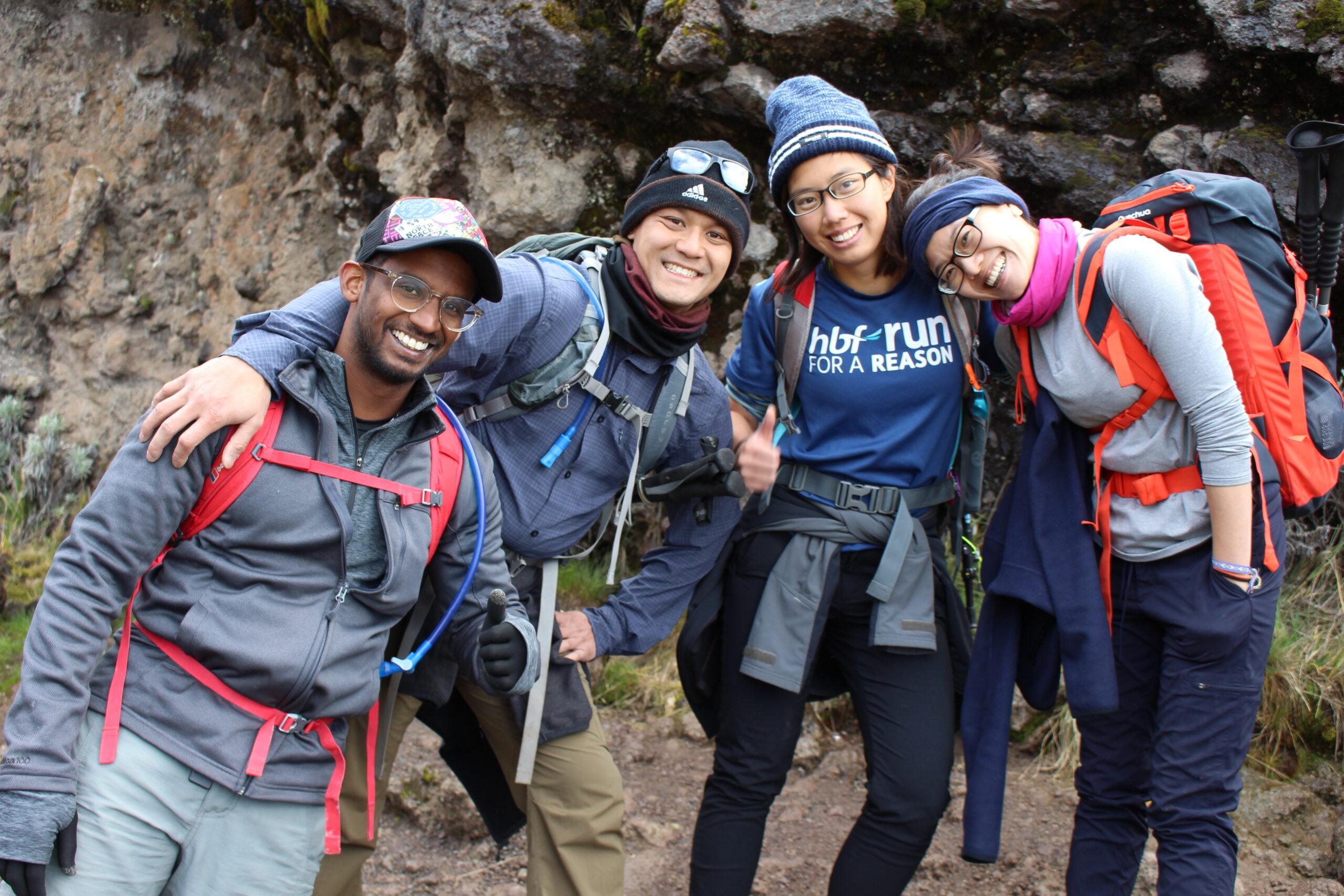 International travelers enjoying Tanzania